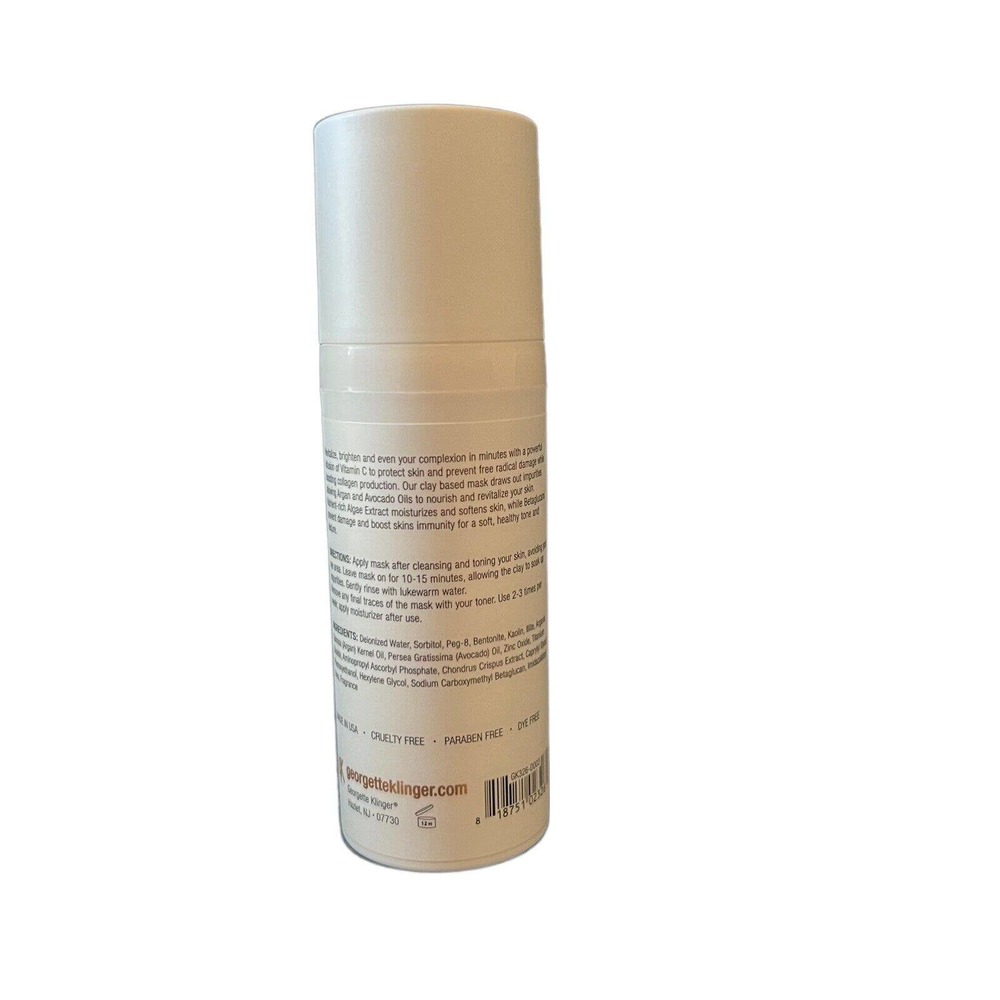 GEORGETTE KLINGER Vitamin C Mask, Full Size 1.7oz/50ml Facial, Anti-aging, NIB - Picture 6 of 6